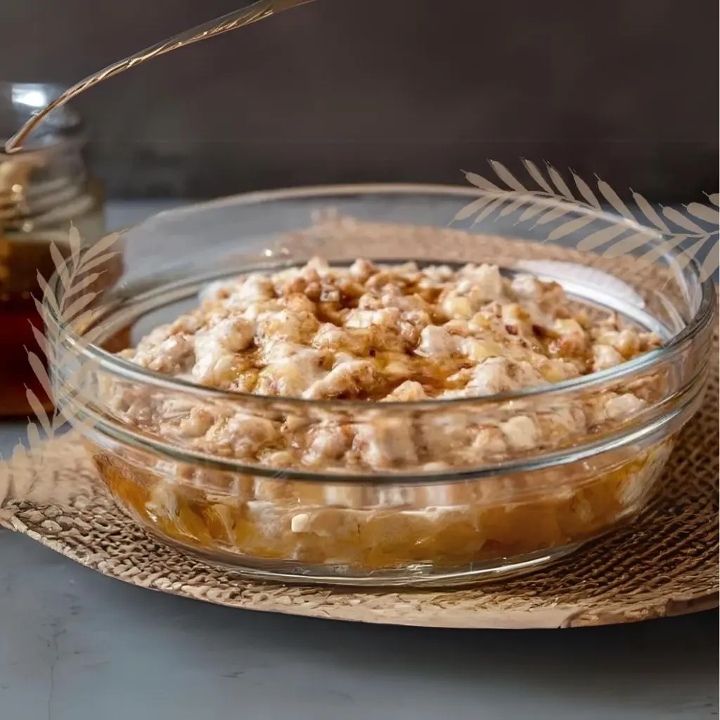 Millet And Cream And Ghee And Honey Masoub